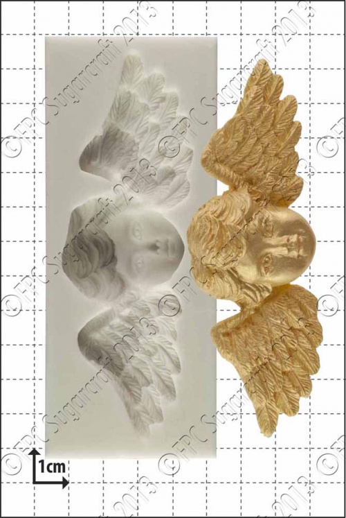 'Winged cherub' Silicone Mould